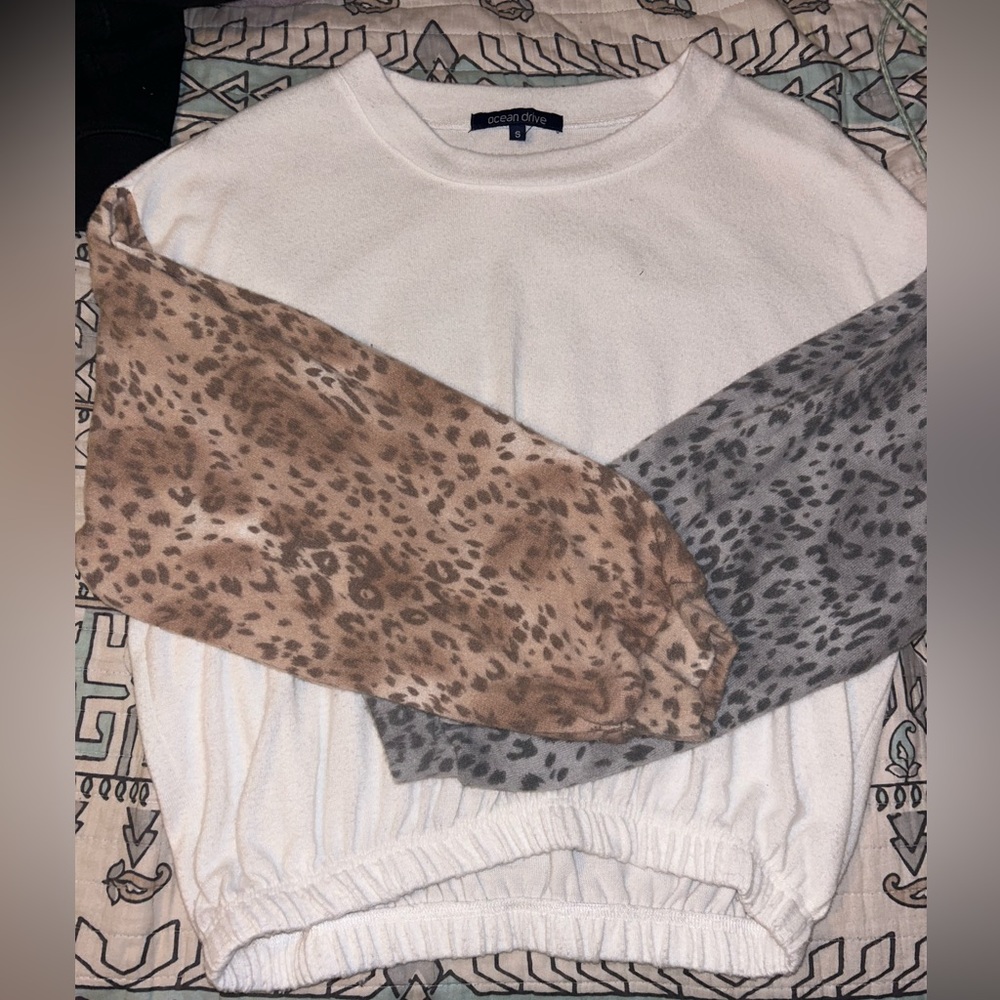 Small Cheetah Crop Top